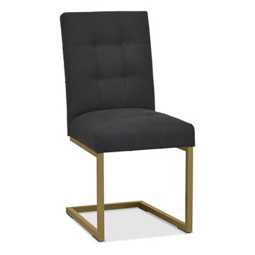 Bentley Designs Athena Upholstered Cantilever Chairs (Pair)